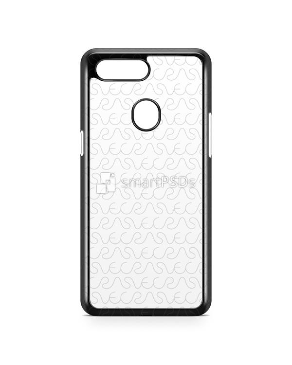Oppo R15 2d Colored Case Design Mockup 2018