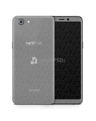 Oppo Realme 1 Vinyl Skin Design Mockup 2018
