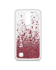 LG K10 UV TPU Liquid Glitter Case Design Mockup 