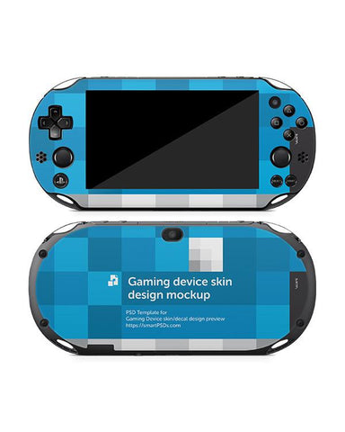 Sony PS Vita Slim 2000 Skin Decal Design Template