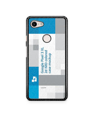 Google Pixel 3 XL 2d PC Colored Case Design Mockup