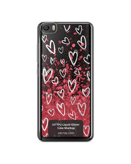 Xiaomi Mi5 UV TPU Liquid Glitter Case Design Mockup 
