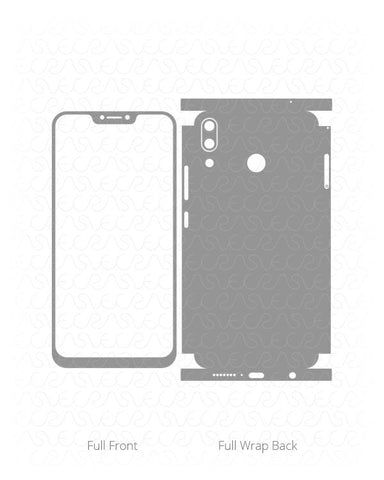 Asus Zenfone 5z Vinyl Skin Vector Cut File Template 2018