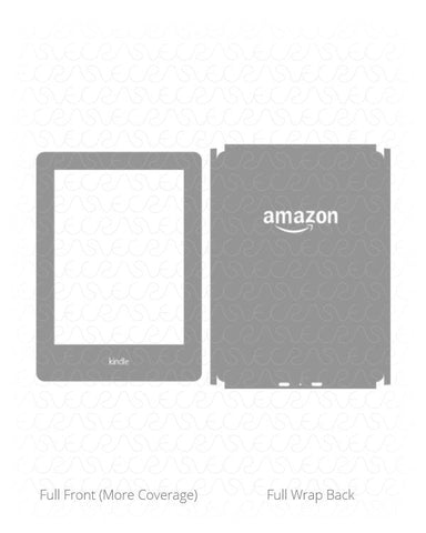 Amazon Kindle 8th Gen Vinyl Skin Vector Cut File Template 2016