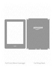 Amazon Kindle 8th Gen Vinyl Skin Vector Cut File Template 2016