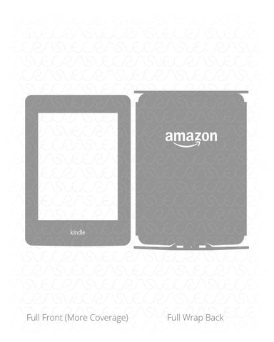 Amazon Kindle Paperwhite Vinyl Skin Vector Cut File Template 2015