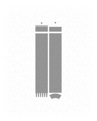 Apple Pencil For iPad Pro Vinyl Skin Vector Cut File Template 2015