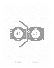Apple Watch 42 Series 3 Vinyl Skin Vector Cut File Template 2017