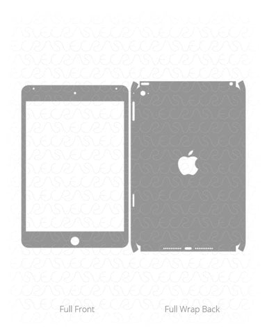 Apple iPad Mini 4 Full Wrap Vinyl Skin Vector Cut File Template 2015
