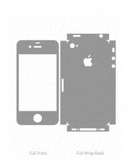 Apple iPhone 4S Vinyl Skin Vector Cut File Template 2011