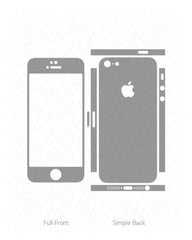 Apple iPhone 5 Vinyl Skin Cut File Template 2012