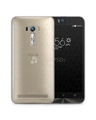 Asus Zenfone Selfie UV TPU Clear Case Design Mockup 2015 (Front-Back)