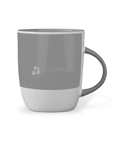 Orchid Mug Design Mockup