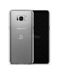 Samsung Galaxy S8-S8 Plus-UV PC Clear Mobile Case Design Mockup 2017