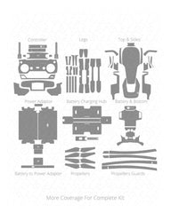 DJI Mavic Air Drone Vinyl Skin Vector Cut File Template 2018