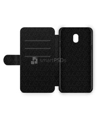 Samsung Galaxy J3 (2017) Europe 2d Wallet Case Mockup (3 Views)