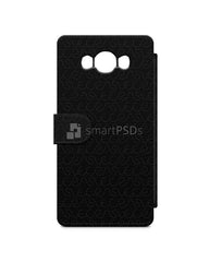 Samsung Galaxy J5 2016 2d Wallet Mobile Case Design Mockup 2016
