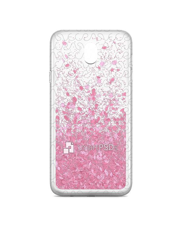 Samsung Galaxy J5 2017 UV TPU Liquid Glitter Case Design Mockup 