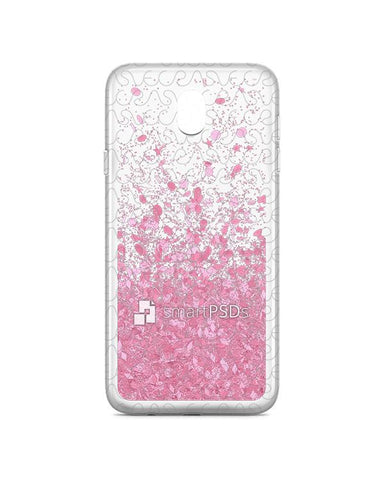 Samsung Galaxy J5 2017 UV TPU Liquid Glitter Case Design Mockup