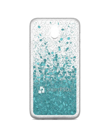 Samsung Galaxy J7 2017 UV TPU Liquid Glitter Case Design Mockup