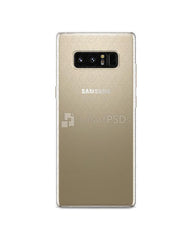 Samsung Galaxy Note 8 - UV PC Clear Mobile Case Design Mockup