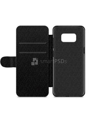 Samsung Galaxy S8 2d Wallet Mobile Case Design Mockup 2017
