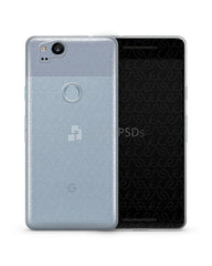 Google Pixel 2 UV TPU Clear Mobile Case Design Mockup 2017