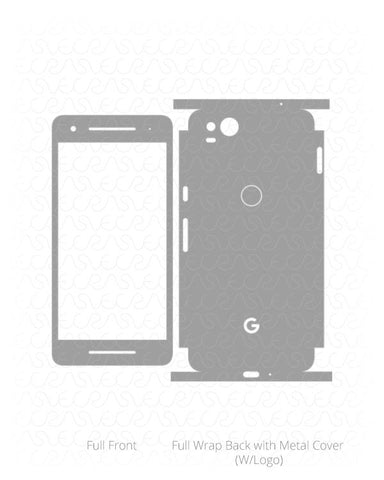 Google Pixel 2 Vinyl Skin Cut File Template 2017