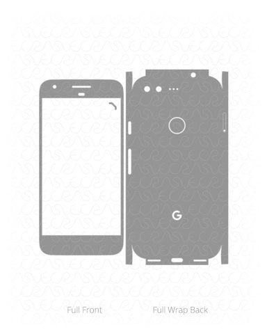 Google Pixel Skin Vector Cut File Template 2016
