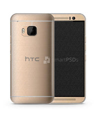 HTC One M9 UV TPU Clear Mobile Case Design Mockup 2015