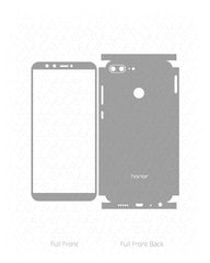 Huawei Honor 9 Lite Vinyl Skin Vector Cut File Template 2017