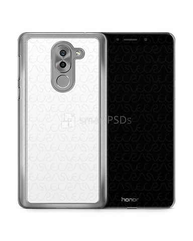 Huawei Honor 6X 2d PC ClearCase Design Mockup 2016 (Front-Back)