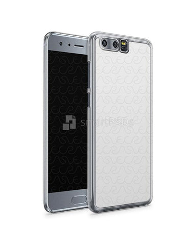Huawei Honor 9 2d PC ClearCase Design Mockup 2017 (Front-Back Angled)