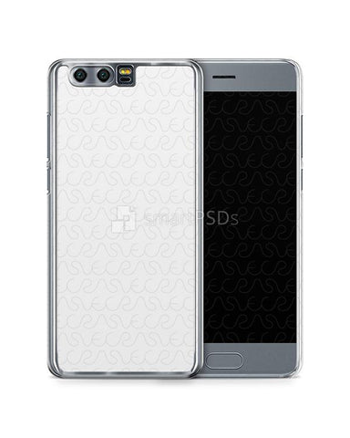 Huawei Honor 9 2d PC ClearCase Design Mockup 2017 (Front-Back)