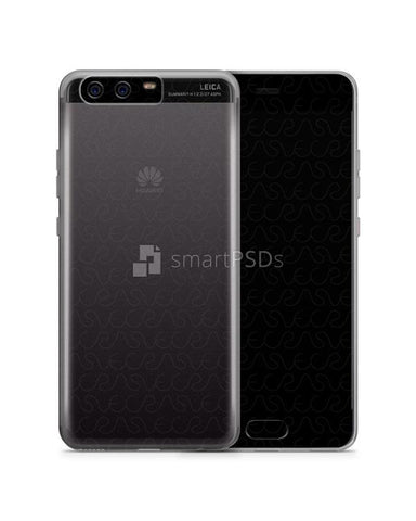 Huawei P10 UV TPU Clear Mobile Case Design Mockup