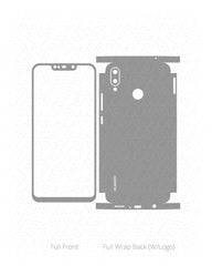 Huawei nova 3i Vinyl Skin Vector Cut File Template 2018