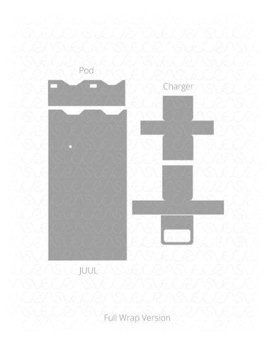 JUUL Device & USB Charger Vinyl Skin Vector Cut File Template 2017