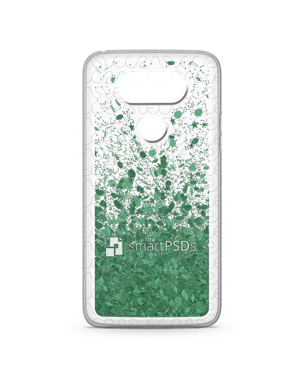 LG G5 UV TPU Liquid Glitter Case Design Mockup 