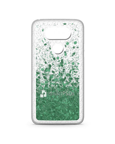 LG G5 UV TPU Liquid Glitter Case Design Mockup
