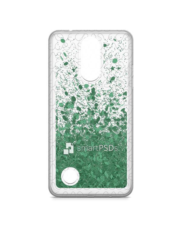 LG G6 UV TPU Liquid Glitter Case Design Mockup 