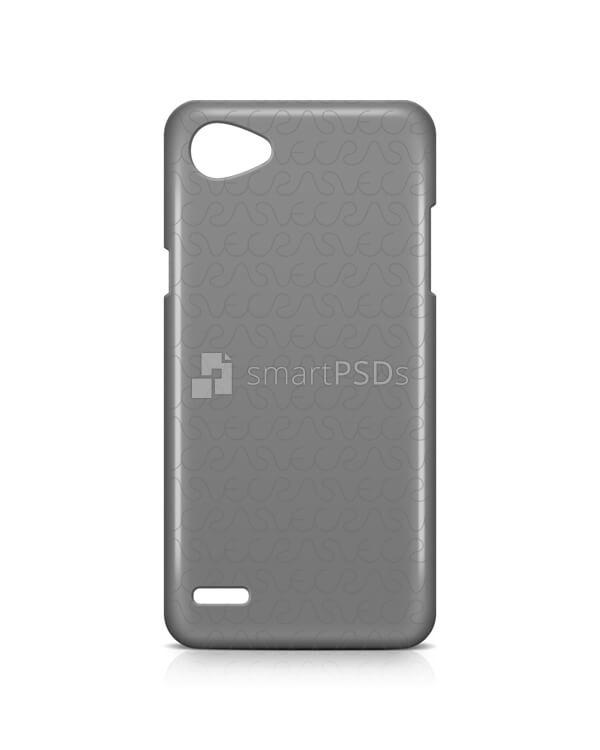 LG Q6 3d IMD Mobile Case Design Mockup 2017