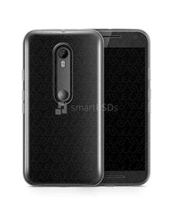 Motorola Moto G3 UV TPU Clear Case Design Mockup 2016 (Front-Back)