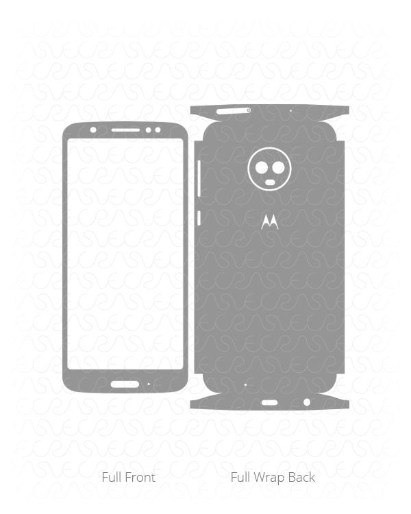 Motorola G6 Vinyl Skin Vector Cut File Template 2018