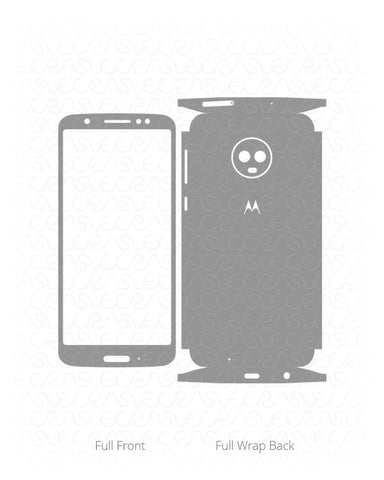 Motorola G6 Vinyl Skin Vector Cut File Template 2018