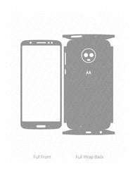 Motorola G6 Vinyl Skin Vector Cut File Template 2018