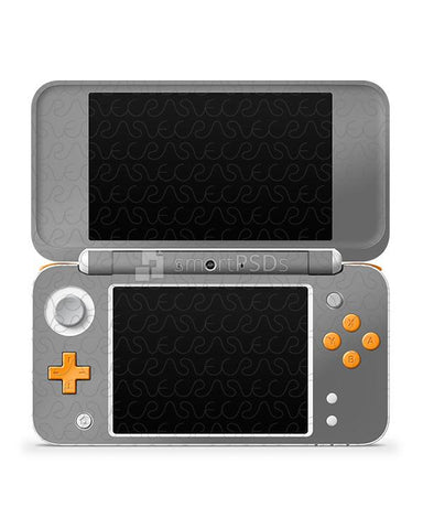 Nintendo 2DS XL 2017 Vinyl Skin Design Template Full Wrap (4 Views)
