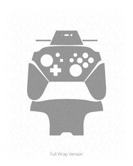 Nintendo Switch Pro Controller Vinyl Skin Vector Cut File Template 2017