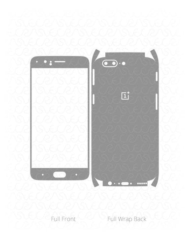 One Plus 5 (Release 2017) Skin Cut File Template