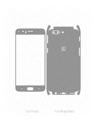 One Plus 5 (Release 2017) Skin Cut File Template