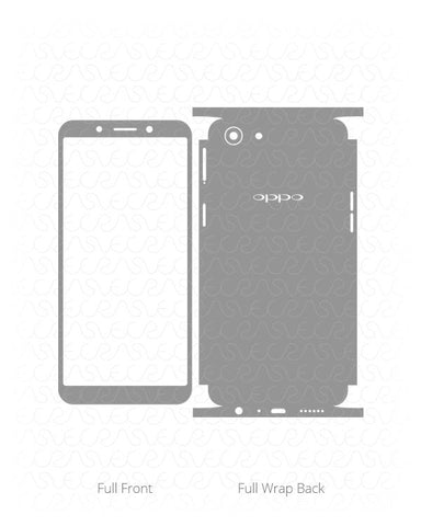 Oppo a83 Vinyl Skin Vector Cut File Template 2018